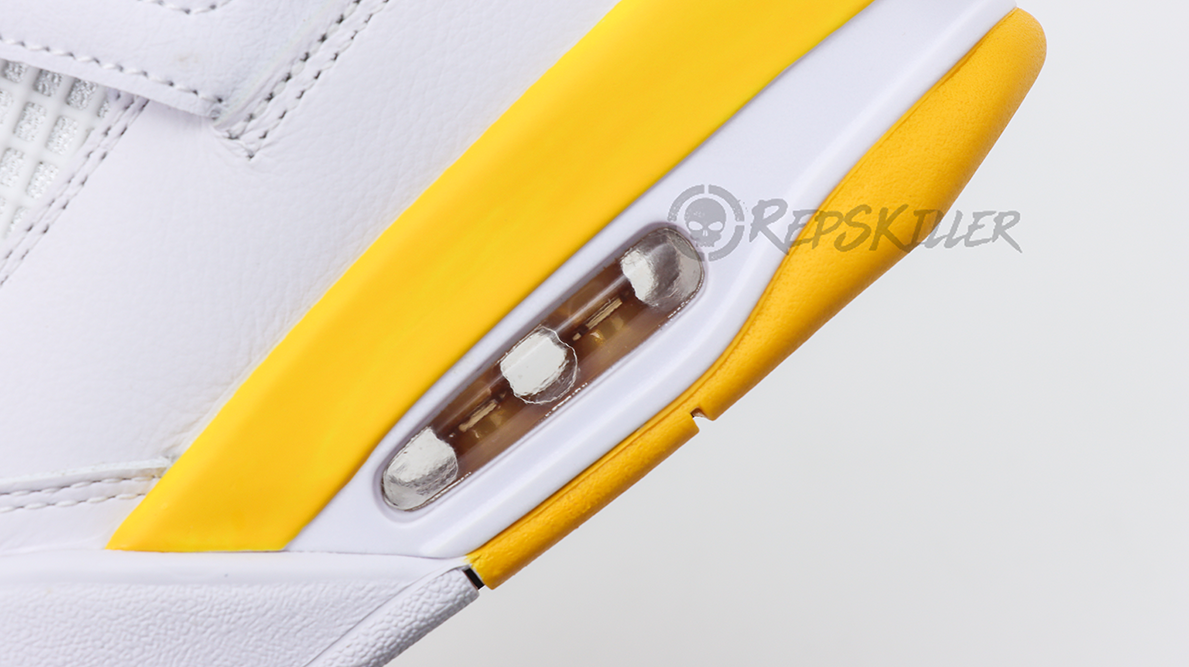 air jordan 4 retro “white yellow” replica