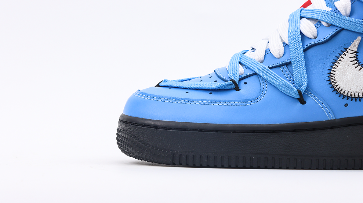 off-white x air force 1 “university blue” replica