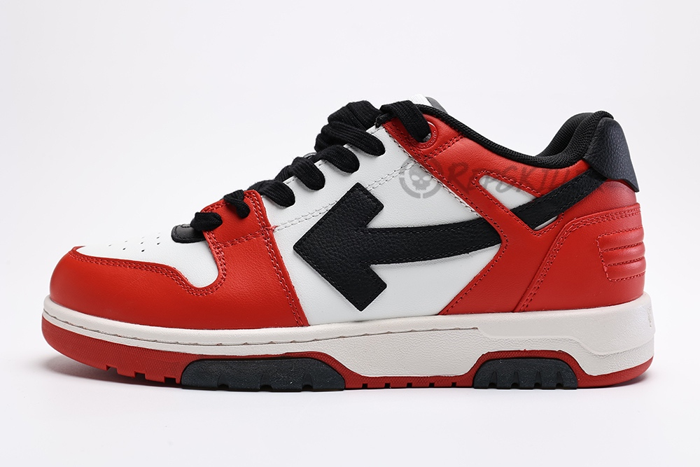 off-white out of office low “red white black” replica
