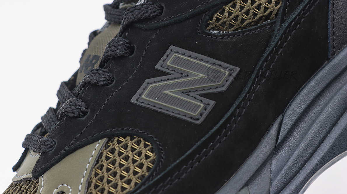 stone island x 991v2 made in england “black” replica