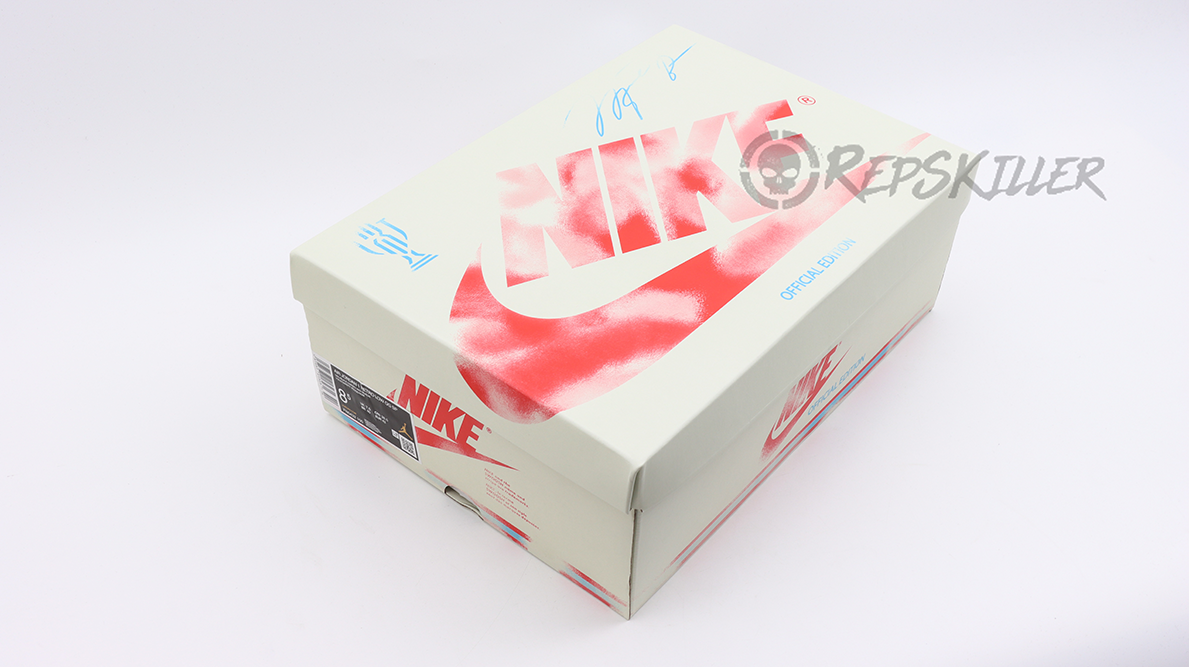 trophy room x air jordan 1 retro low og sp “rookie card – away” replica