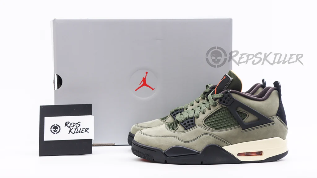 undefeated x air jordan 4 retro replica