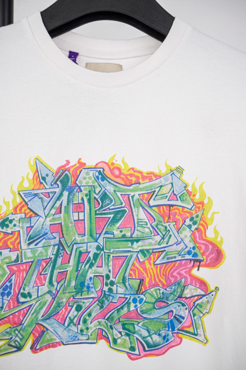 gallery dept graffiti letter print t-shirt