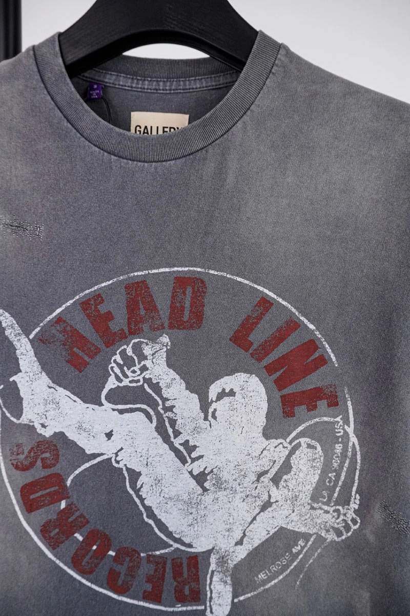 gallery dept punk record print t-shirt