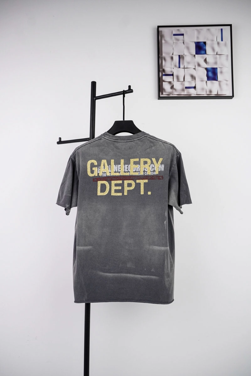 gallery dept punk record print t-shirt