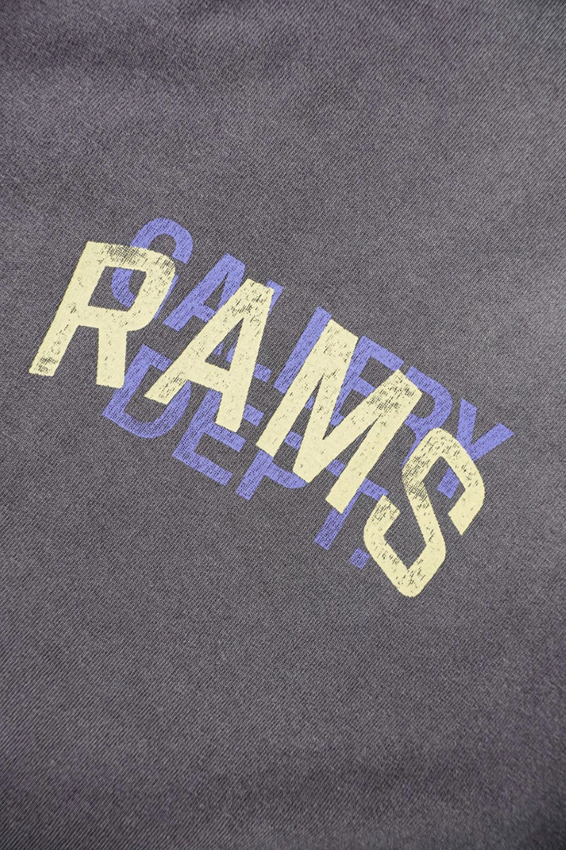 gallery dept rams initials glitter print t-shirt