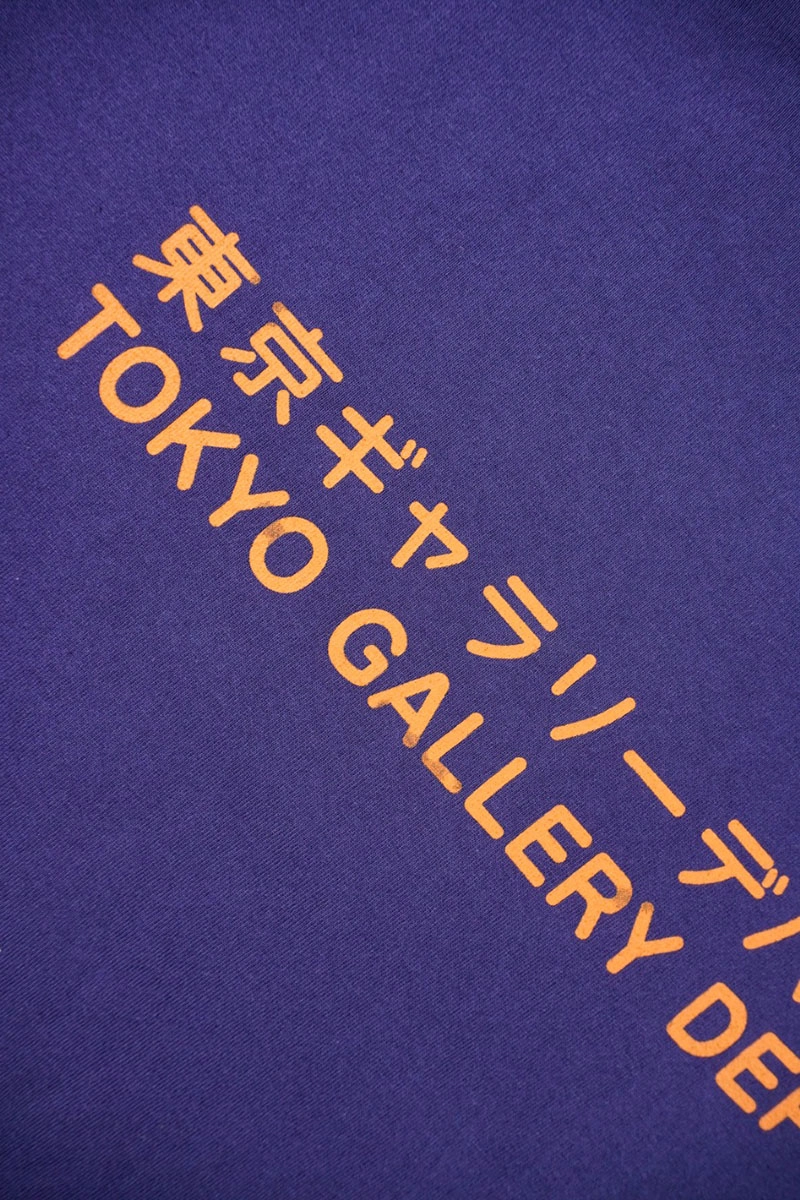 gallery dept tokyo alphabet glitter print t-shirt
