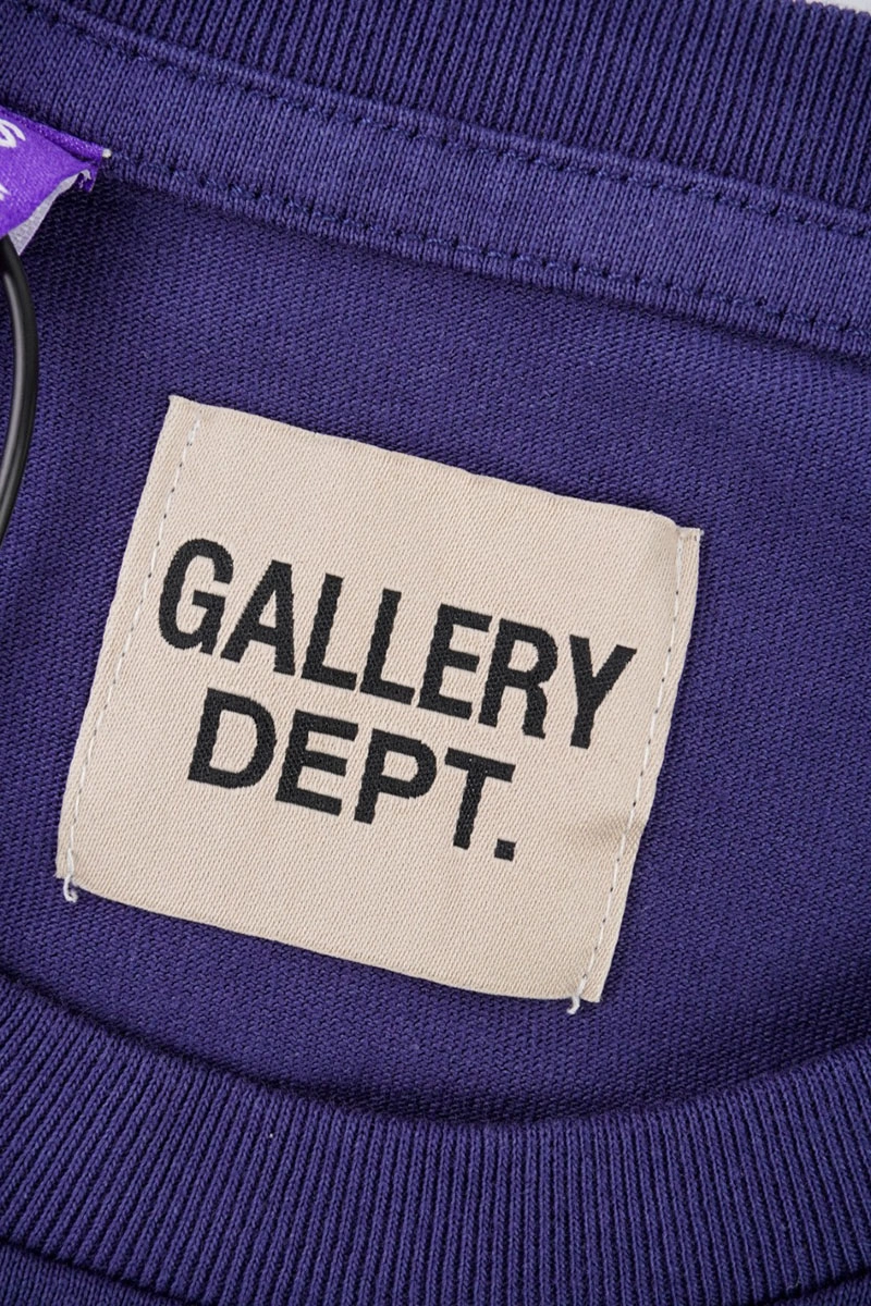 gallery dept tokyo alphabet glitter print t-shirt