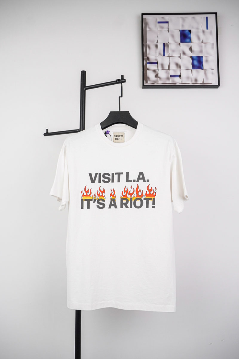 gallery dept visit l.a print t-shirt