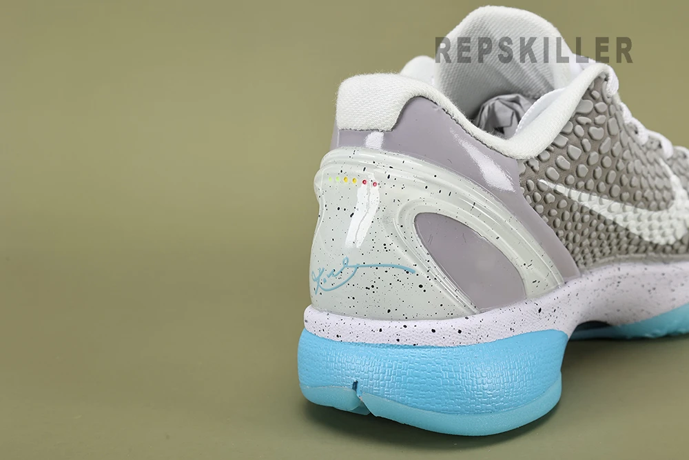 kobe 6 white blue grey new sneakers