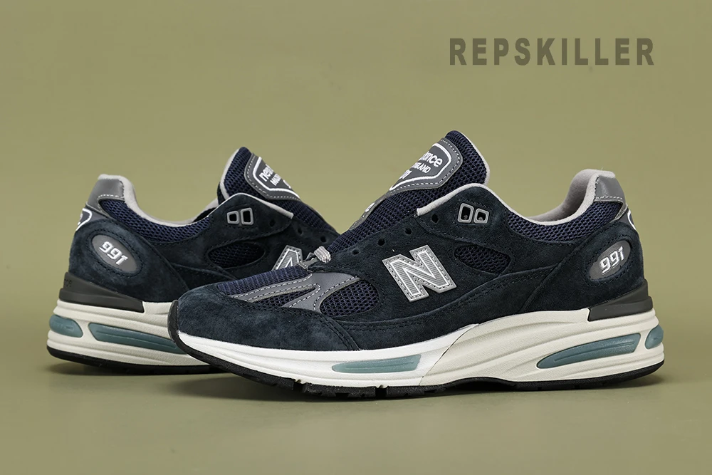 new balance 991v2 miuk dark navy replica