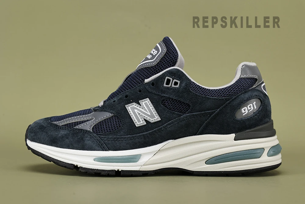 new balance 991v2 miuk dark navy replica