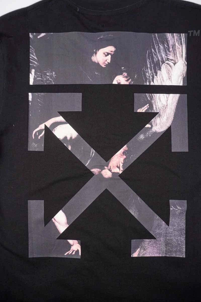 off-white angel arrow print t-shirt