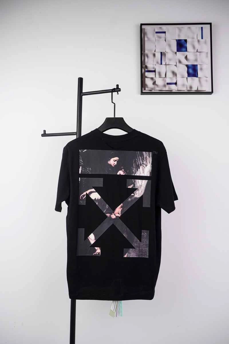 off-white angel arrow print t-shirt