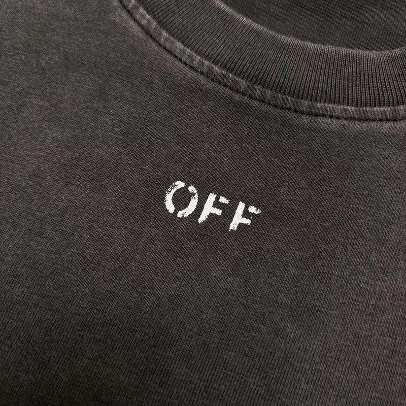 off-white caravaggio print t-shirt