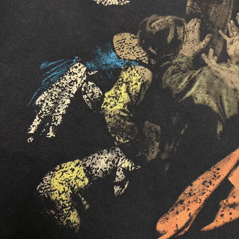 off-white caravaggio print t-shirt
