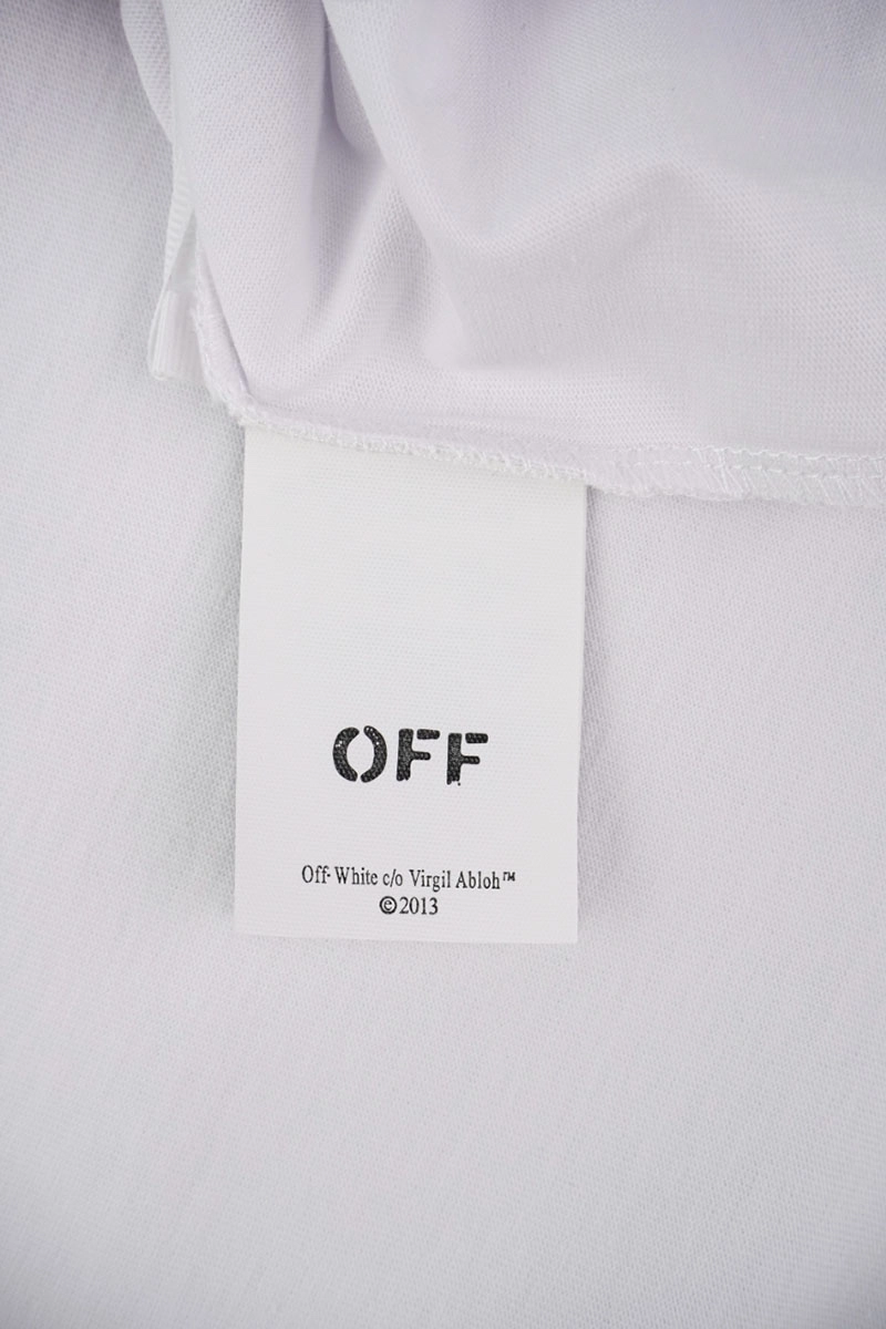 off-white corrugated anchor arrow embroidered t-shirt