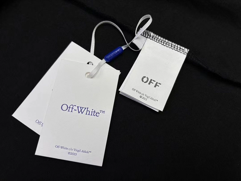 off-white crackled logo-print t-shirt