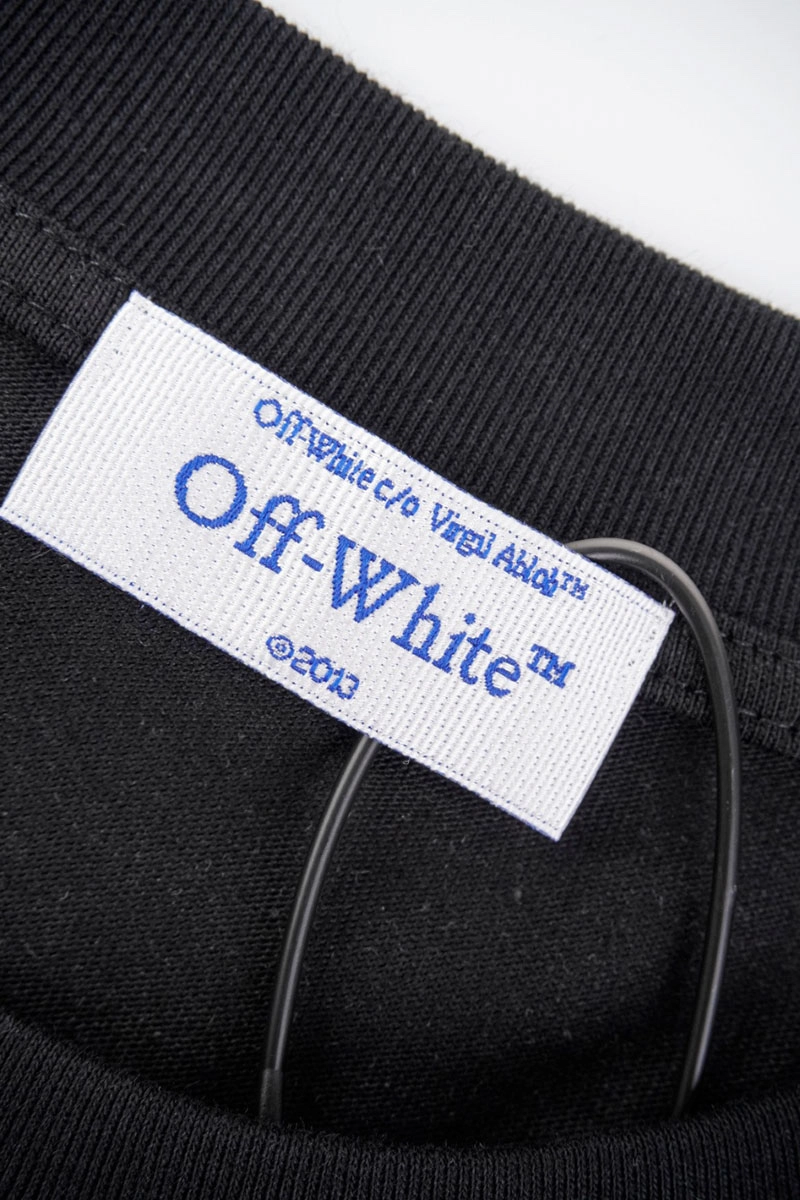 off-white digital headphones arrow print t-shirt