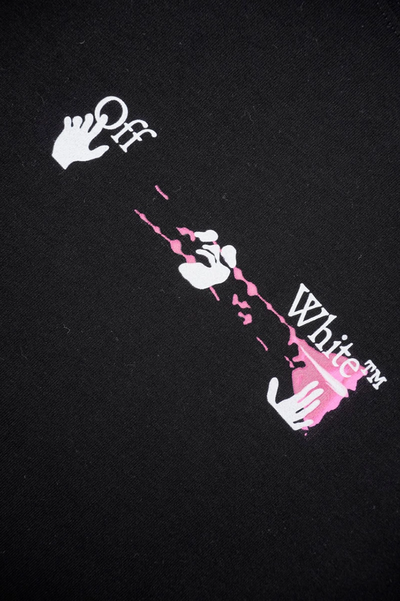 off-white graffiti red arrow print t-shirt
