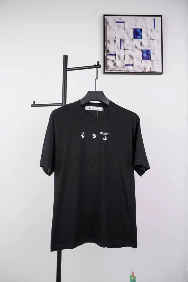 off-white lava arrow print t-shirt