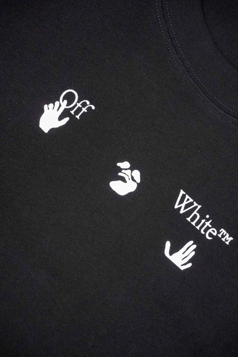 off-white lava arrow print t-shirt