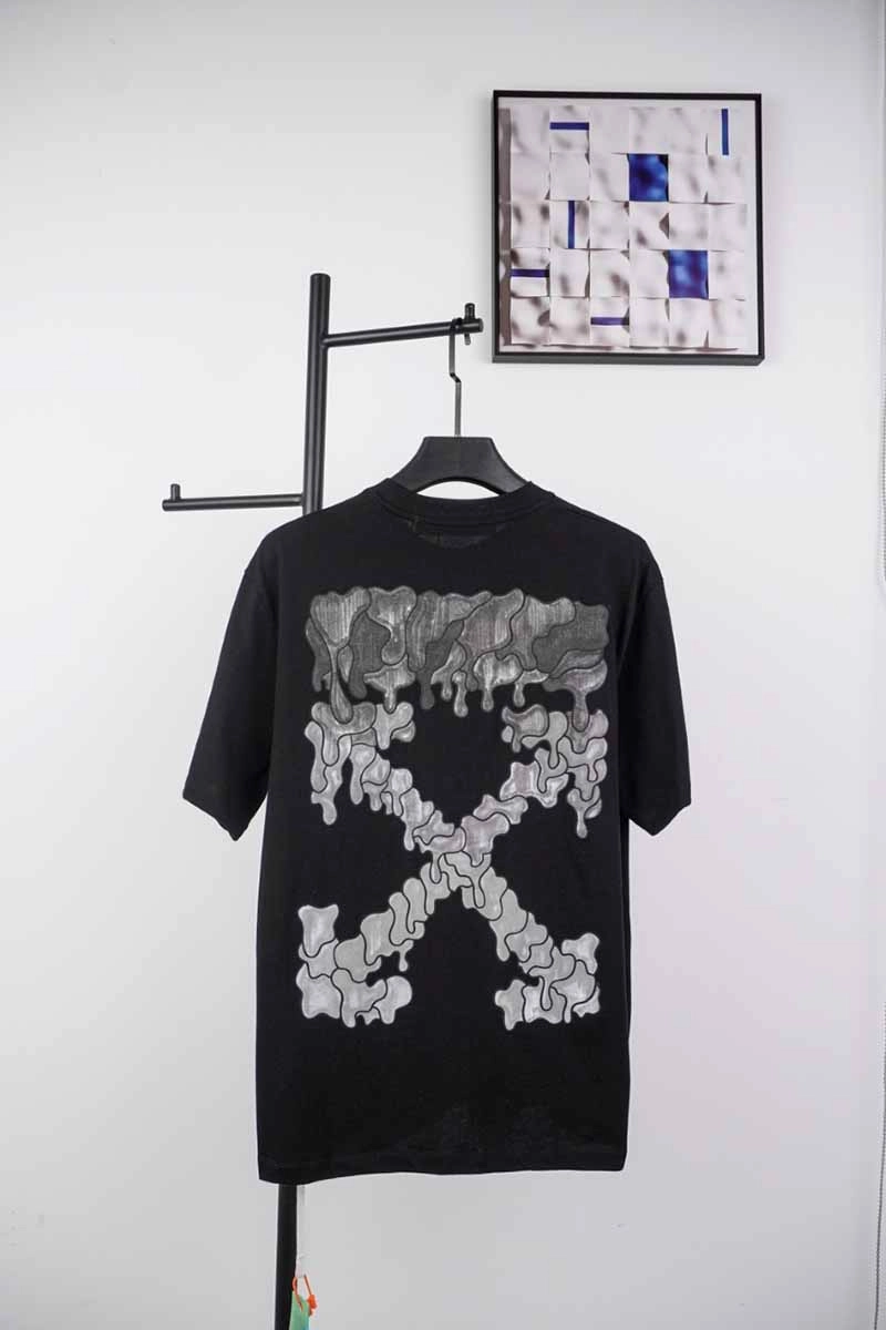 off-white lava arrow print t-shirt