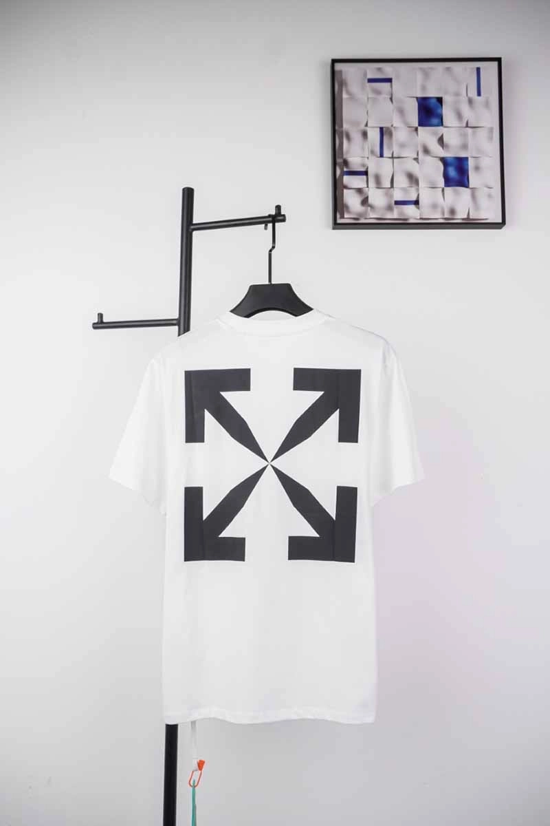 off-white mona lisa arrow print t-shirt