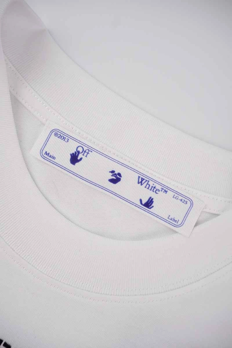 off-white mona lisa arrow print t-shirt