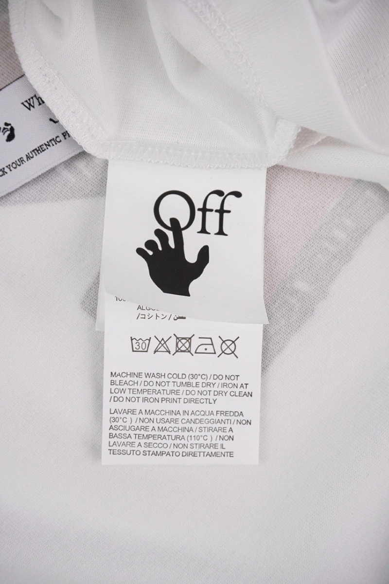off-white orange red arrow t-shirt