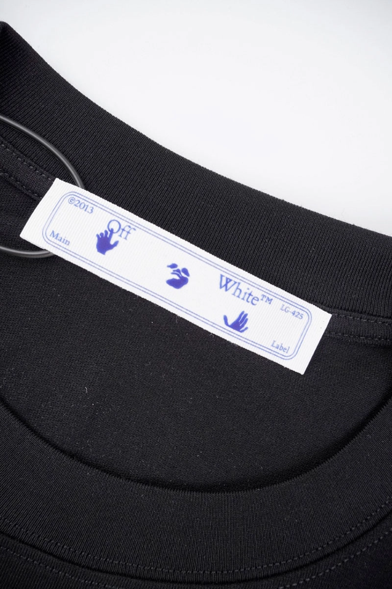 off-white purple arrow print t-shirt