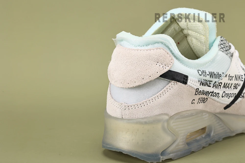 air max x off-white 90 ‘the ten’ reps sneakers