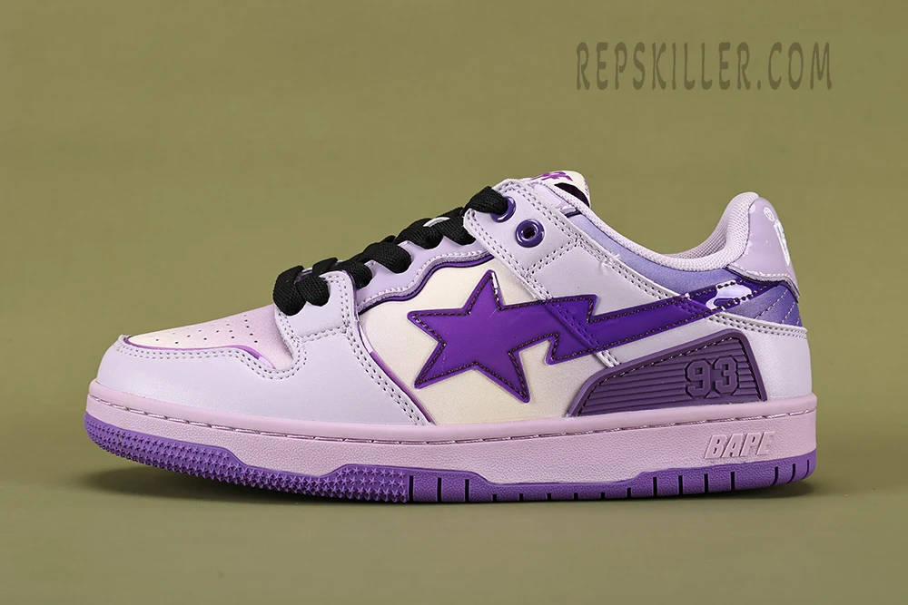 bape sk8 sta #1 purple