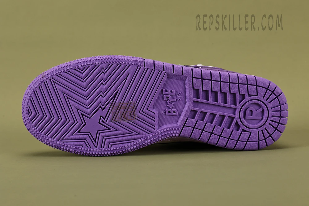 bape sk8 sta #1 purple
