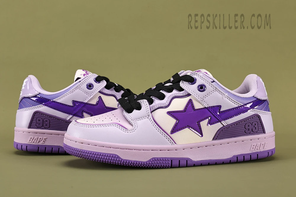 bape sk8 sta #1 purple