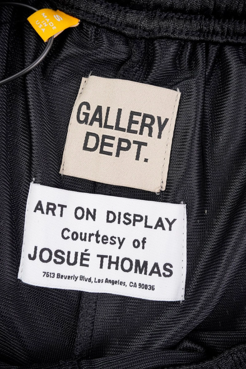 gallery dept splash ink mesh shorts