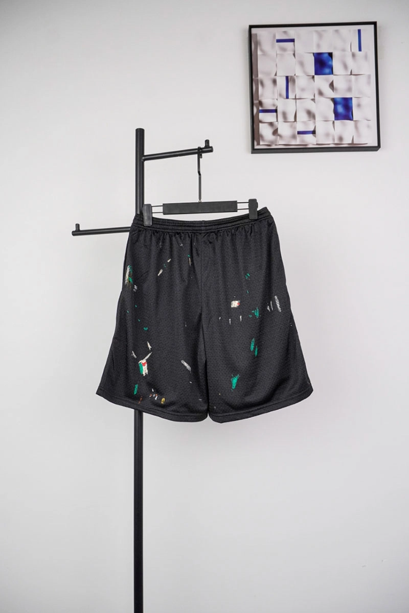 gallery dept splash ink mesh shorts