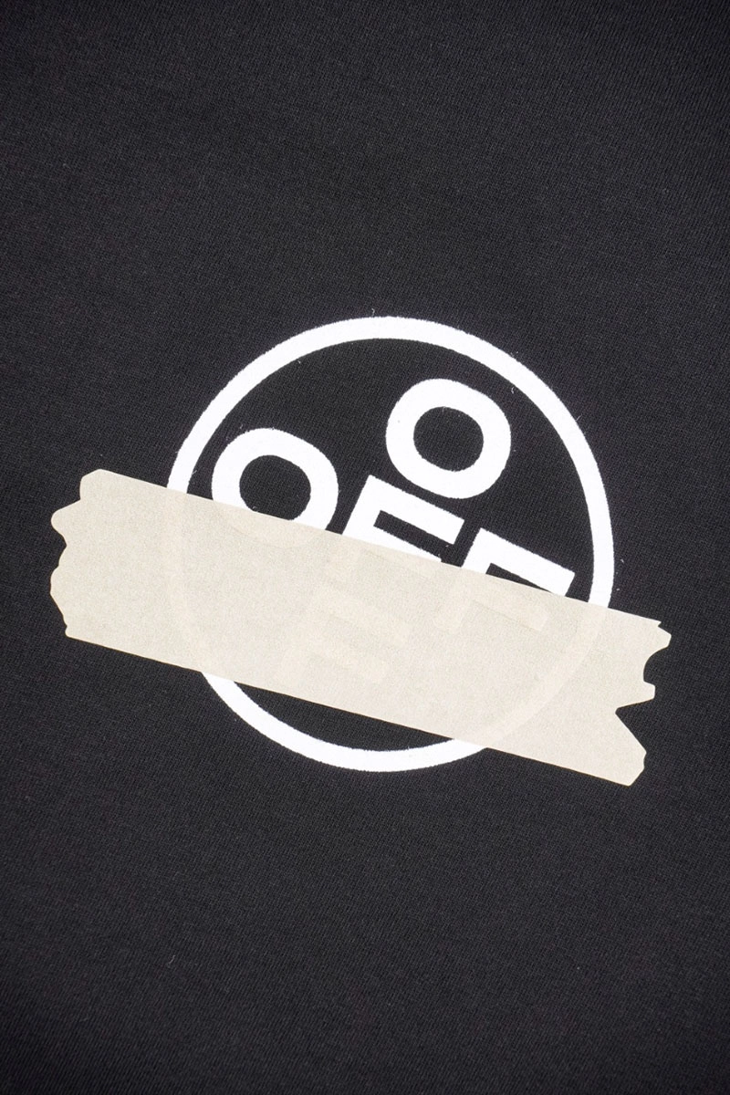 off-white yellow rubber arrow print t-shirt