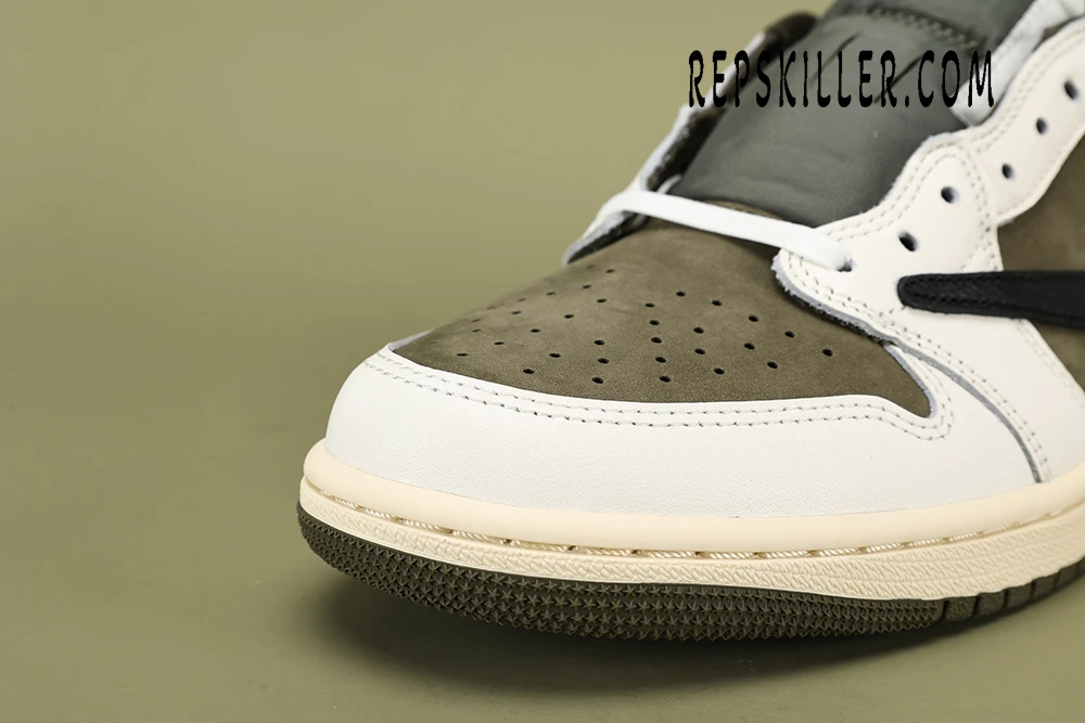 travis scott x air jordan 1 low og “medium olive”
