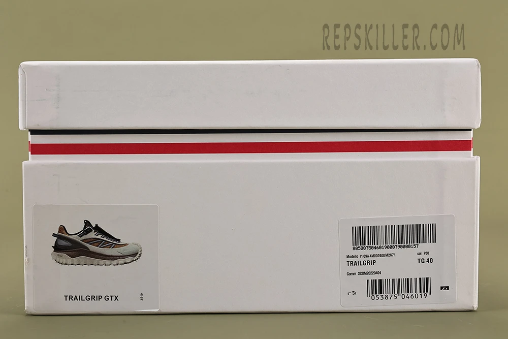 moncler trailgrip beige white men replica
