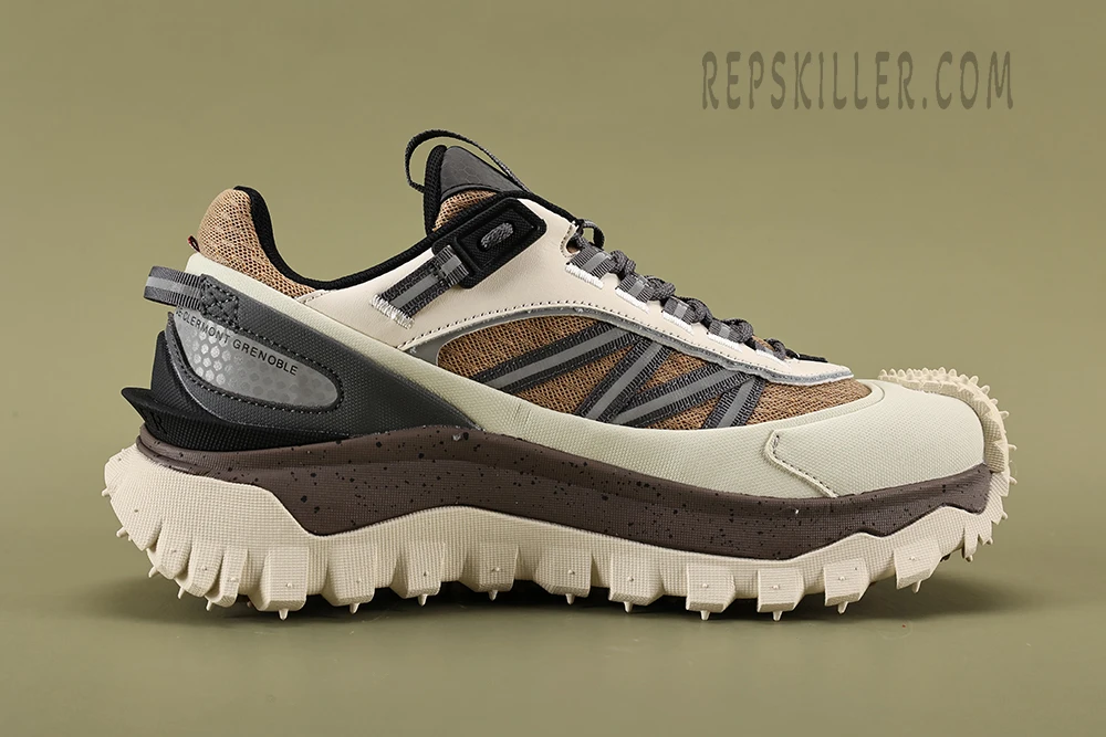 moncler trailgrip beige white men replica