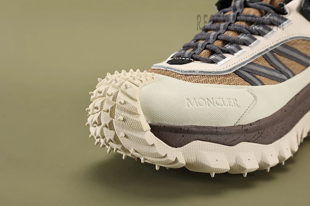 moncler trailgrip beige white men replica