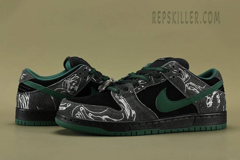 there skateboards x sb dunk low