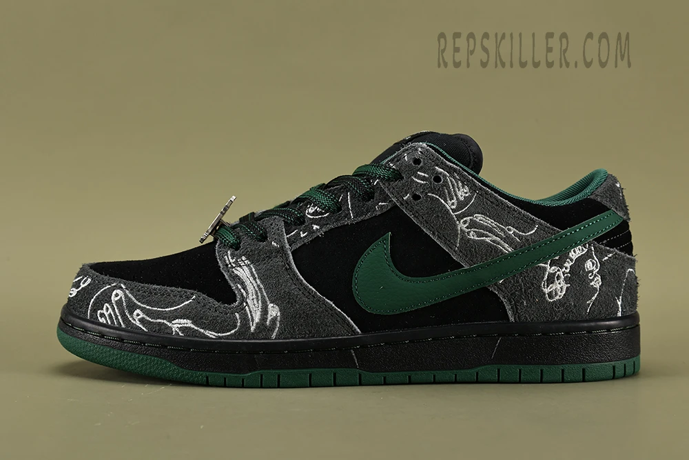 there skateboards x sb dunk low