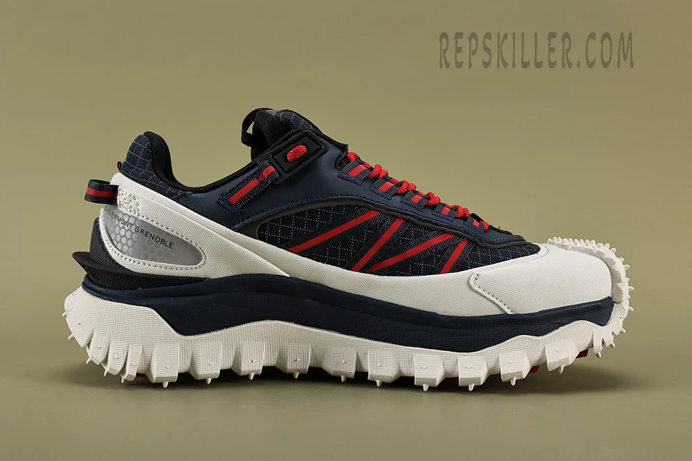 trailgrip gore-tex low black white & red reps