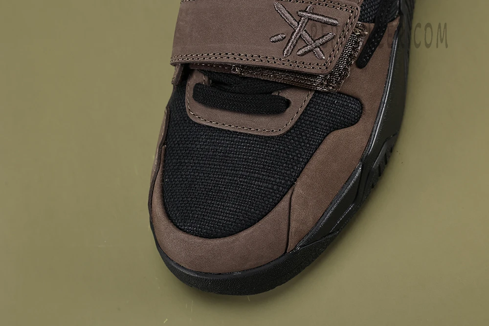 travis scott x jordan jumpman jack dark mocha
