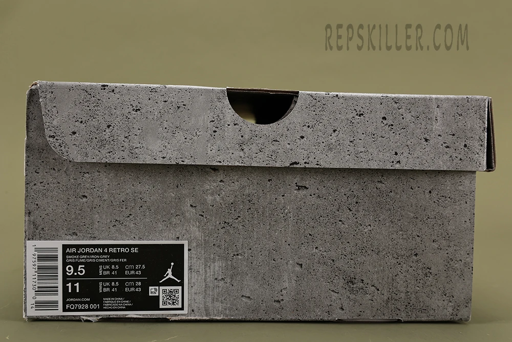 jordan 4 paris olympics wet cement replica