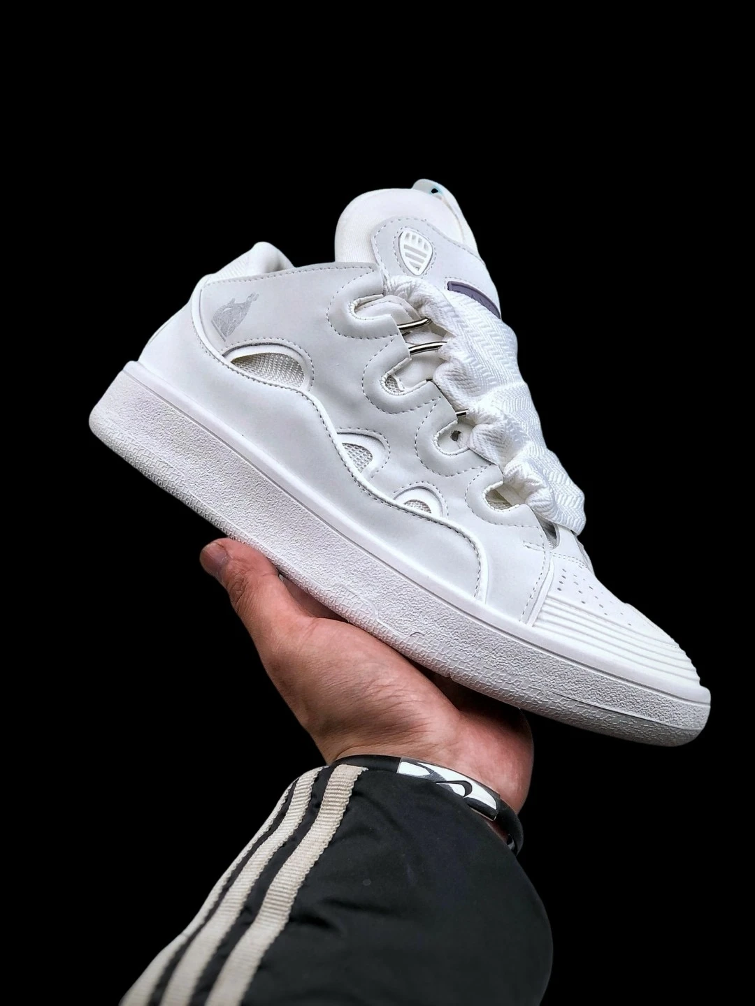 lanvin curb sneaker “white” reps