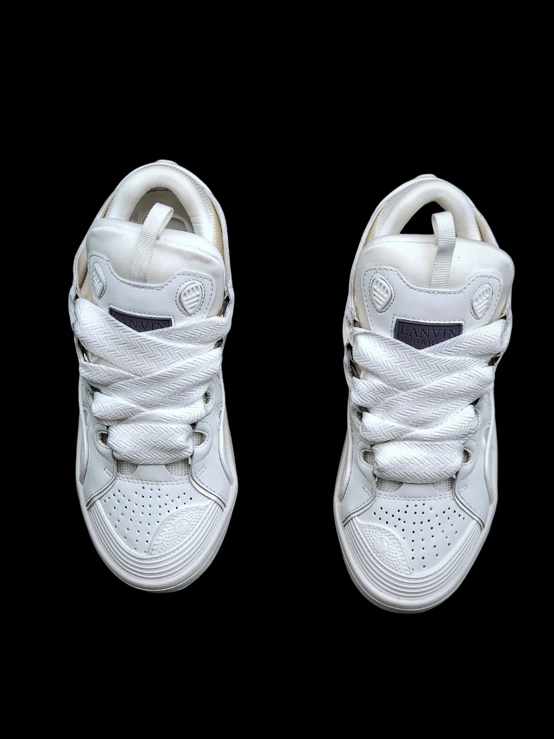 lanvin curb sneaker “white” reps