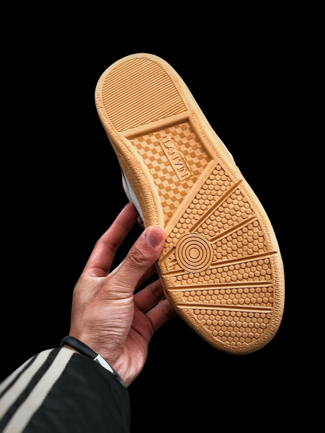 lanvin curb sneakers ‘pale pink mango’ replica